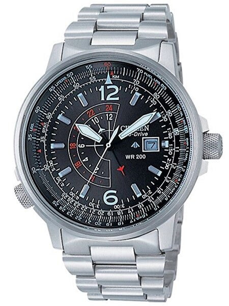 Citizen Promaster Eco-Drive Dual-Time Pilot Watch #BJ7010-59E