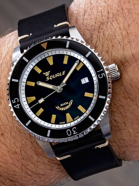 Squale Montauk 300 Meter Swiss Made Automatic Dive Watch with Sapphire Crystal #MTK-01