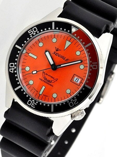 Squale 500 meter Professional Swiss Automatic Dive watch with Sapphire Crystal #1521-026-O