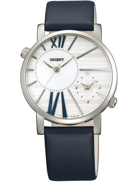 Orient Valentina Dual-Time Watch with Two Quartz Movements #UB8Y003W