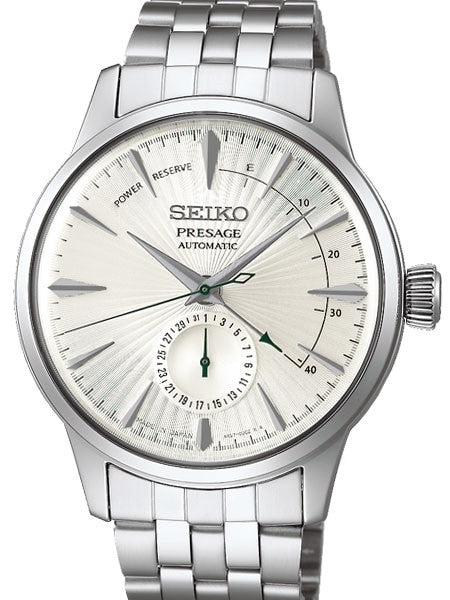 Seiko Presage "Cocktail Time" Automatic Dress Watch with Power Reserve Indicator #SARY079