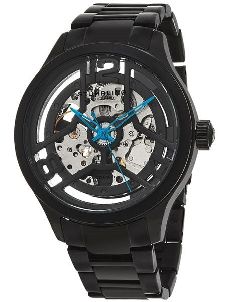 Stuhrling Winchester Automatic Watch with 42mm Black PVD Case #784.02