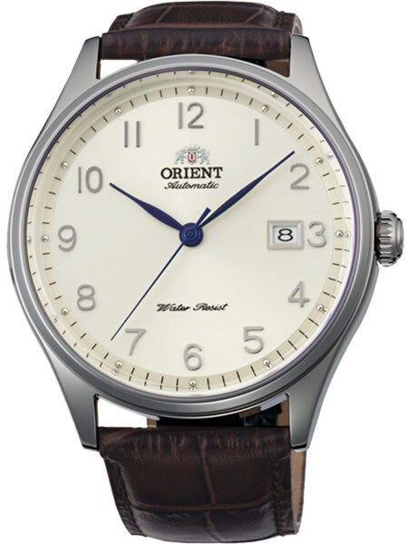 Orient Duke Automatic Watch with Beige Dial, Sapphire Crystal, Stainless Steel Case #ER2J004S