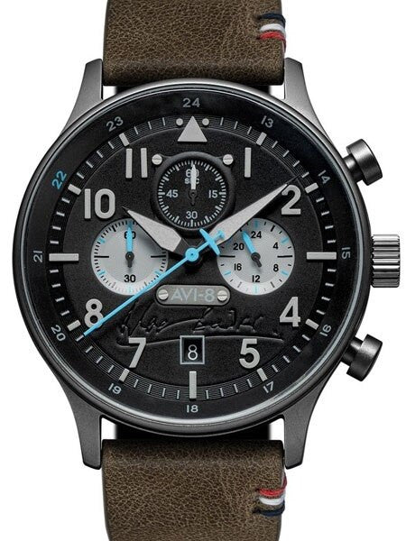 AVI-8 Hawker Hurricane Bader Chronograph Watch #AV-4072-03