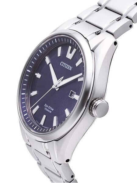 Citizen Eco-Drive Dark Blue Dial Watch #AW1240-57L — Long Island Watch