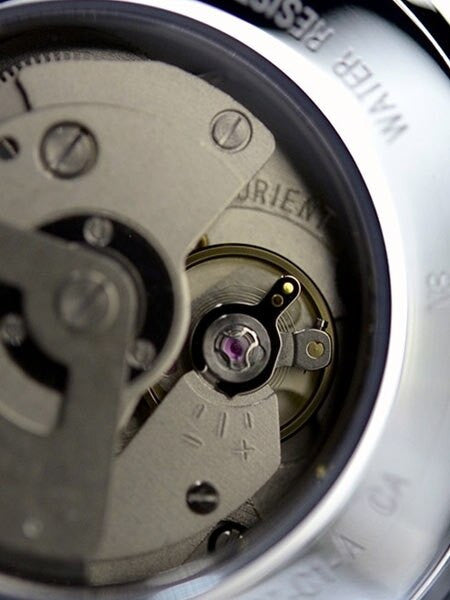 Orient Symphony Automatic Dress Watch with White Dial, Stainless Steel Bracelet #ER2700AW
