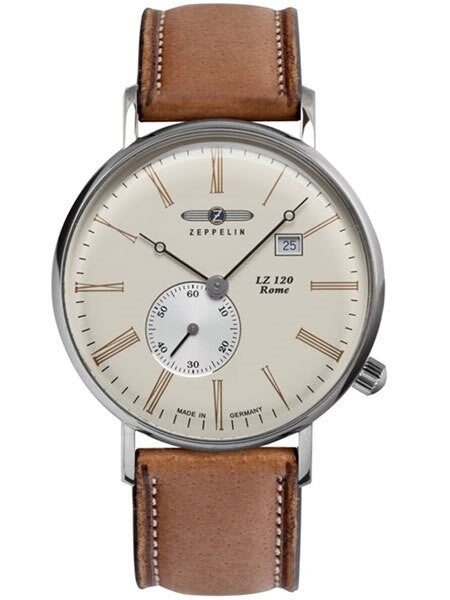 Graf Zeppelin LZ120 Rome Series Swiss Quartz Dress Watch #7134-5
