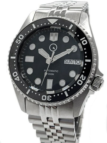 Scratch and Dent - Islander 38mm Automatic Dive Watch  AR Sapphire Crystal, and Luminous Ceramic Bezel Insert #ISL-05