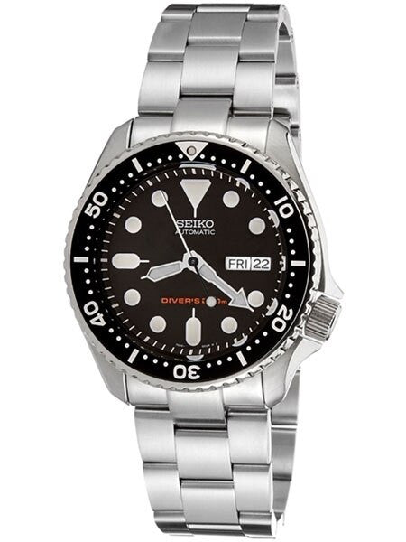 Seiko SKX007 Divers Automatic Watch Super-O "Boyer" Edition with a Flat Sapphire Crystal #SKX007