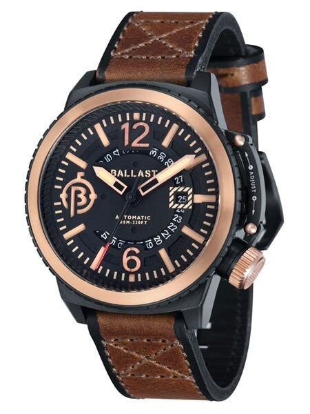 Ballast Trafalgar Automatic Watch with Unique Bezel System #BL-3133-03