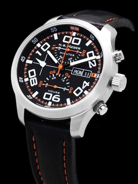 NB Yaeger Valjoux 7750 Swiss Automatic Chronograph with Sapphire Crystal #CHARLIE-C2