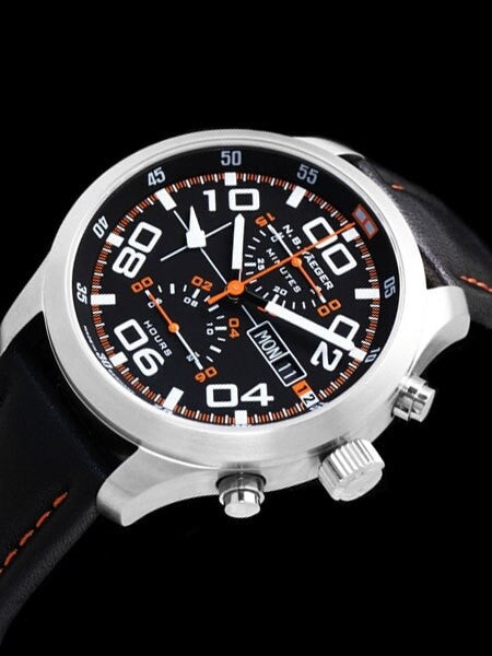 NB Yaeger Valjoux 7750 Swiss Automatic Chronograph with Sapphire Crystal #CHARLIE-C2