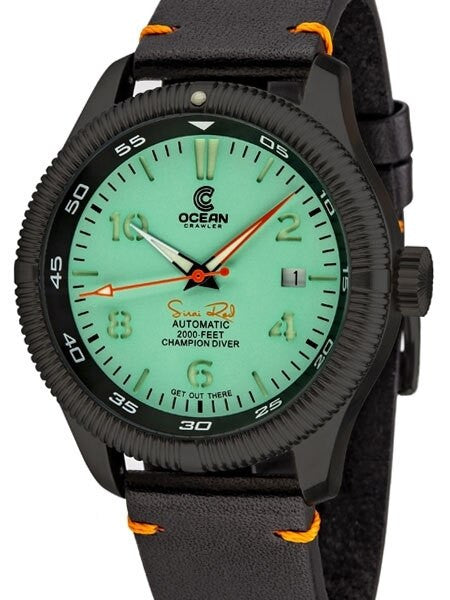 Ocean Crawler Champion Diver Swiss Automatic Watch with AR Sapphire Crystal #CD-230