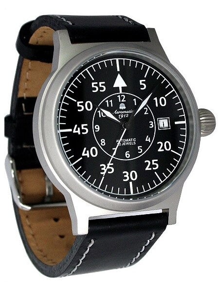 Aeromatic 1912 Beobachter Aviator Automatic Watch with Onion Crown #A1353