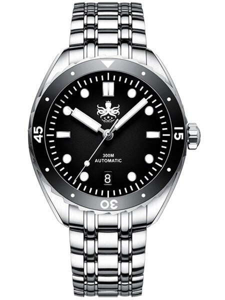 PHOIBOS Eagle Ray 300-Meter Automatic Dive Watch with Double Dome AR Sapphire Crystal #PY025C