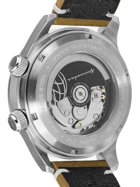 Spinnaker Bradner 42m Vintage-Style Automatic Sport Watch with a Luminous Bezel #SP-5057-05