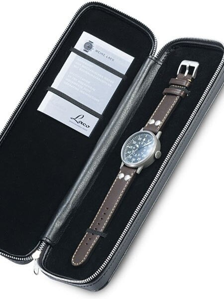 Laco Erfurt Type B Dial Quartz Pilot Watch with Sapphire Crystal #861745