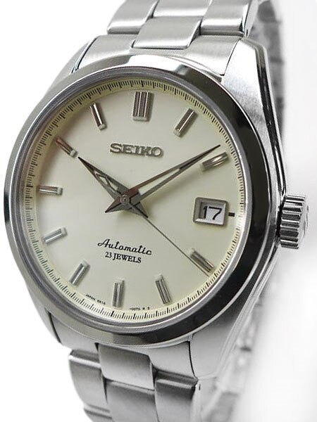 Seiko Cream Dial Automatic Dress Watch with 38mm Case, and Sapphire Crystal  #SARB035