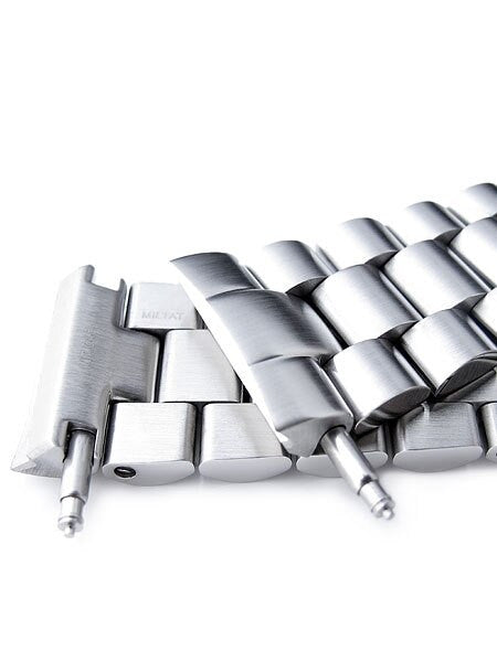 Strapcode 22mm Endmill 316L Stainless Steel Watch Bracelet for Seiko New Turtles SRP777 & PADI SRPA21 Diver #SS221803B045