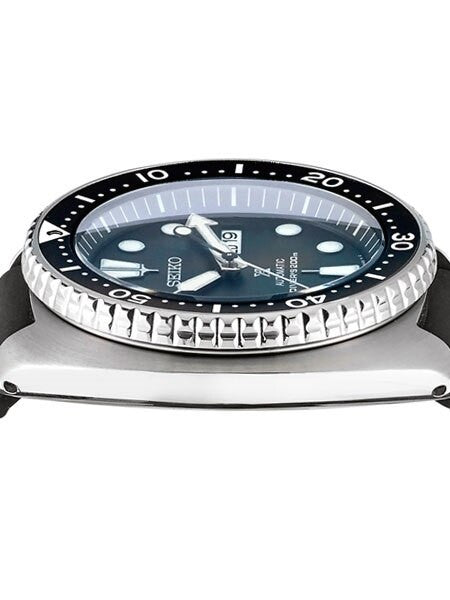Seiko Long Island Sea Turtle Dive Watch with Double-Domed AR Sapphire Crystal #SRP777-DD