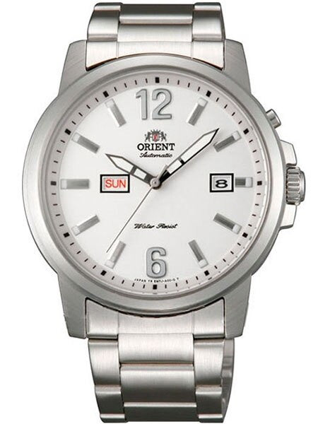 Scratch and Dent - Orient 42mm Starfish Day and Date Automatic Watch with White Dial #EM7J008W