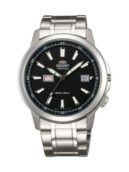 Orient 42mm Stingray Day and Date Automatic Watch with Black Dial #EM7K004B