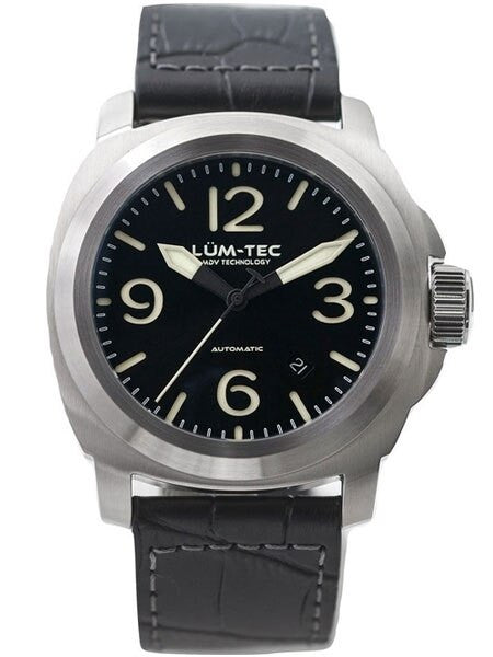 Lum-Tec 44mm M81 Swiss Automatic Watch with Double Curved AR Sapphire Crystal #M81