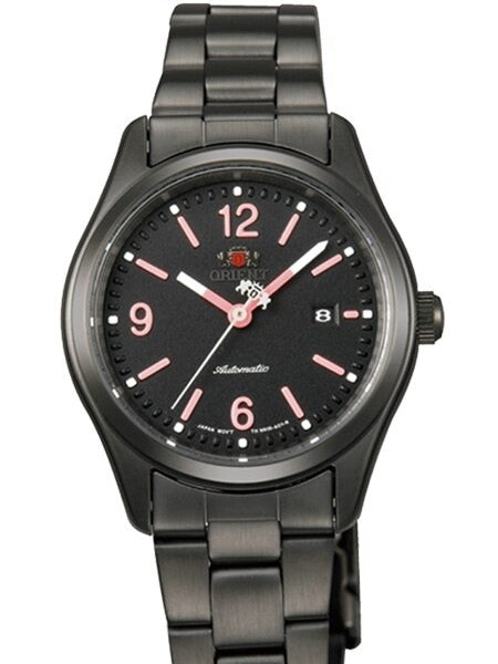 Orient Eve Women's Automatic Dress Watch with Black Dial, Black Case and Bracelet #NR1R002A