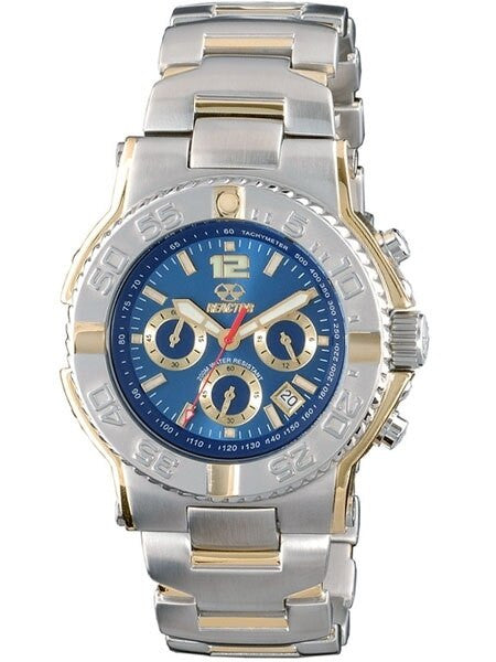 Reactor Critical Mass Chronograph Watch with SuperLuminova Illumination and Two-Tone Case #75103
