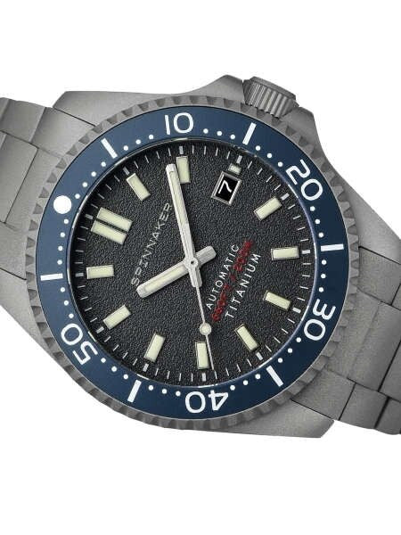 Spinnaker Tesei Titanium Automatic 200 Meter Dive Watch With Dark Grey Dial SP-5084-44