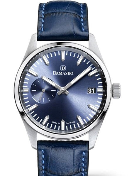 Damasko High-Beat Mechanical (Hand Wind) Watch with an Sunburst Blue Dial Dial #DK105-B