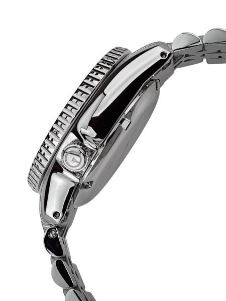 Islander 43mm Automatic Dual-Time Watch with Solid-Link Bracelet, AR Sapphire Crystal, and Luminous Sapphire Bezel Insert #ISL-50