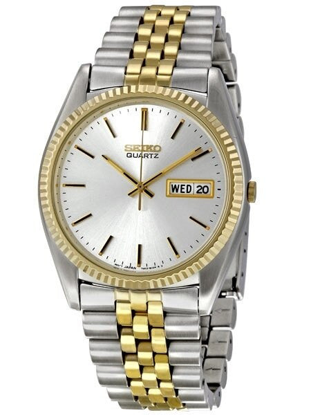 Seiko Two-Tone Watch with 36mm Case, Two-Tone Stainless Steel