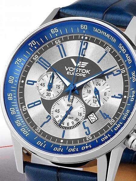 Vostok-Europe Gaz-Limo Quartz Chronograph with 24-Hour Sub-Dial #5611132