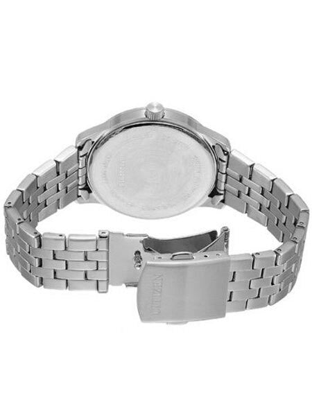 Citizen White Dial Quartz Watch with Stainless Steel Bracelet #BI1050-81B
