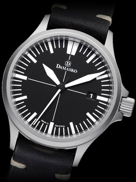 Damasko Swiss DS30 Automatic Watch with a 39mm Bead-Blasted Submarine Steel Case #DS30