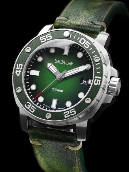 Nauticfish German Made 1000 Meter Automatic Pro Divers Watch with AR Sapphire Crystal #Thusunt-gruoni