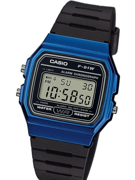 Casio Men's Vintage Series Digital Resin Strap Watch #F-91WM-2A