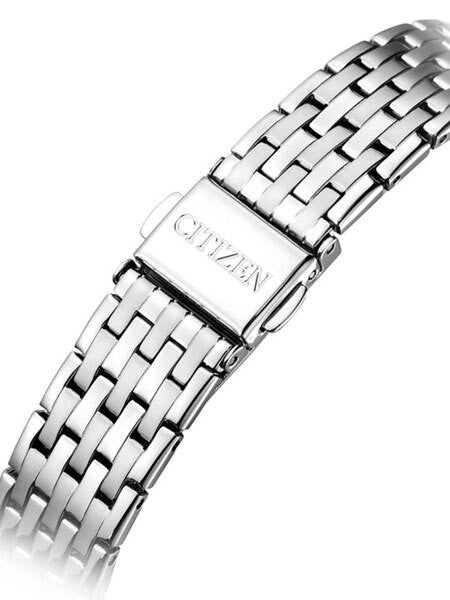 Citizen Ladies Eco-Drive Watch with MOP Dial and Swarovski Crystals #EX1480-82D