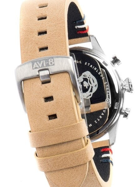 AVI-8 Flyboy Lafayfette Aviator Chronograph Watch #AV-4054-02