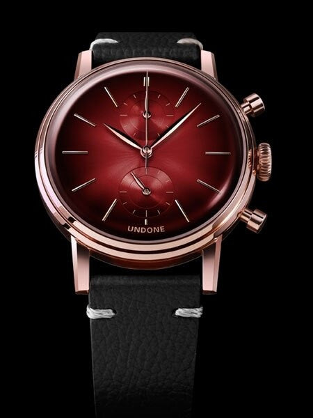 Undone Mystique Mars, MechaQuartz Chronograph with 60-Minute Stopwatch #Mystique-Mars-RG