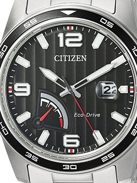 Citizen Eco-drive Sport Watch with Power Reserve Indicator #AW7030-57E