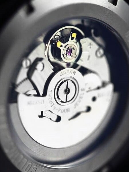 Collins 24-Jewel Automatic Aviator-Styled Watch with PVD Case and Sapphire Crystal #CW01211