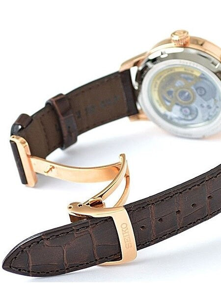 Seiko Presage "Cocktail Time" Automatic Dress Watch with Power Reserve Indicator #SSA346J1