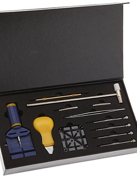 Watch Tool Kit with Storage Box for Strap Changes, Bracelet Sizing #TSA9005