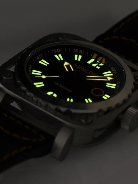 Lum-Tec G3 Watch with Sapphire Crystal and Skeletal Case Design #G3