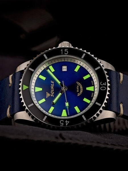 Squale Montauk 300 Meter Swiss Made Automatic Dive Watch with Sapphire Crystal #MTK-02