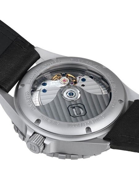 Damasko German Automatic Watch with a 12-hour Dual-Time Bezel and Stainless Steel Case #DK15