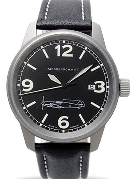 Messerschmitt 41mm Light Weight Titanium Case Pilot's Watch #ME109M