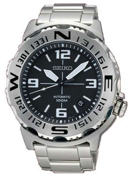 Seiko Superior Compass Bezel Automatic Field Monster Watch #SRP441